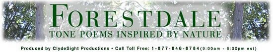 Forestdale Tone Poems Inspired by Nature is a classical neoclassical and romantic new age music album.