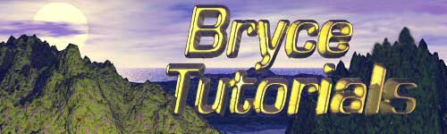Bryce5 Tutorials